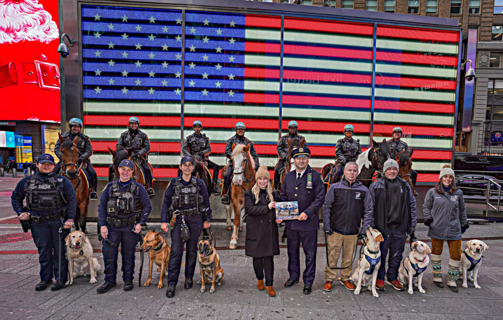 NYC Police Foundation Debuts New 2024 Canine & Friends Calendar New