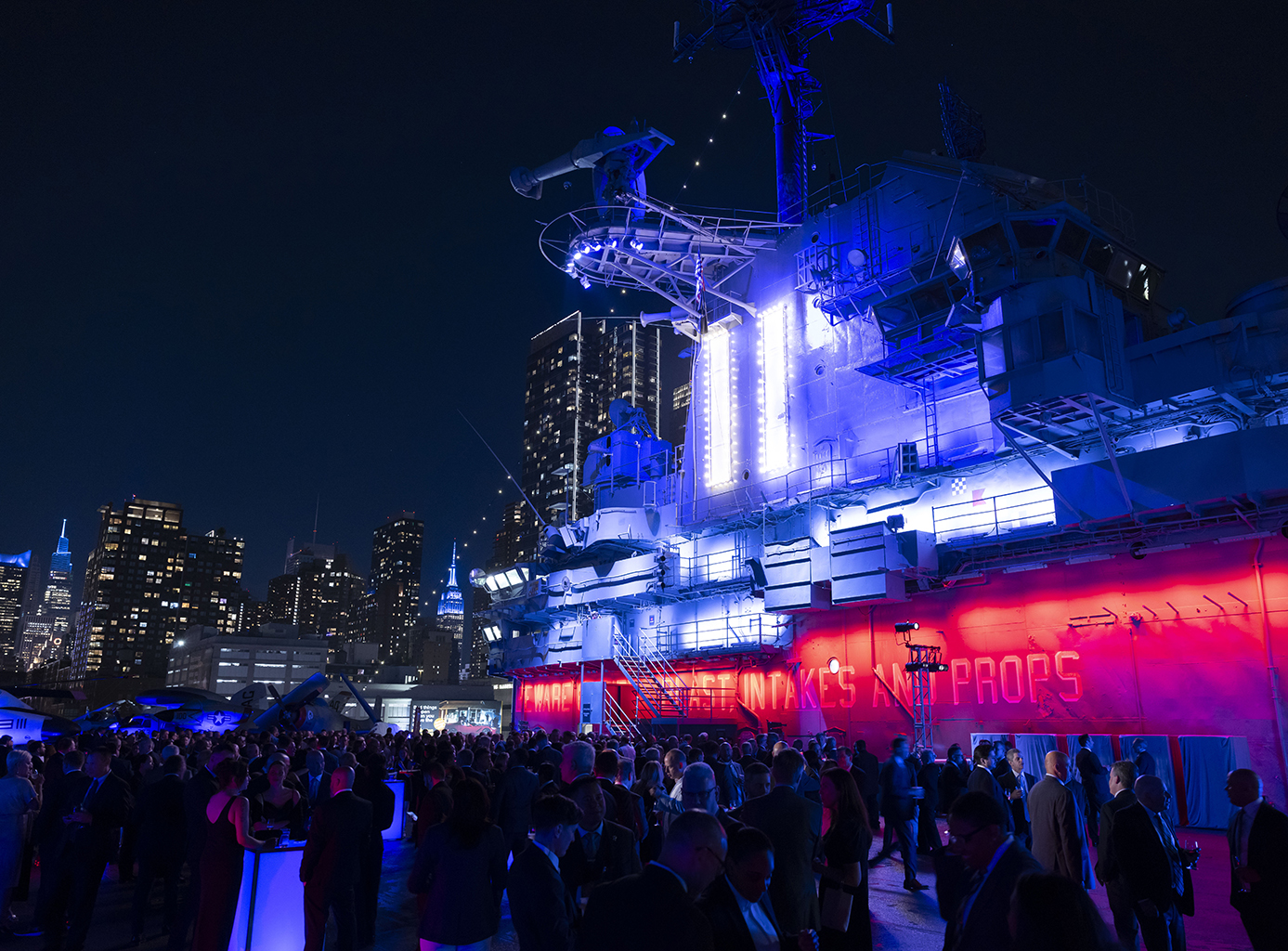 Flight Deck with Ship